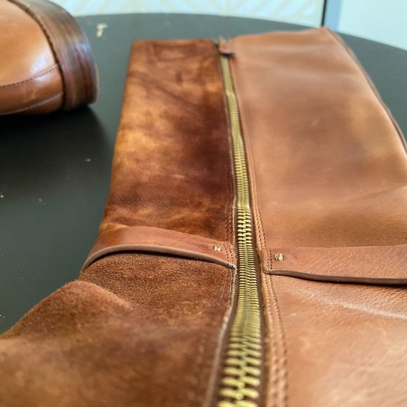 Aerin Size 10 M Matilda Boots in Cognac/Caramel - Picture 16 of 16